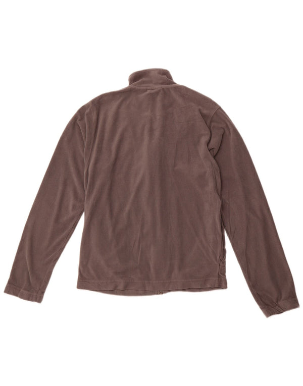 Мужская флисовая куртка FILA UK 36, маленькая, серая, полиэстер