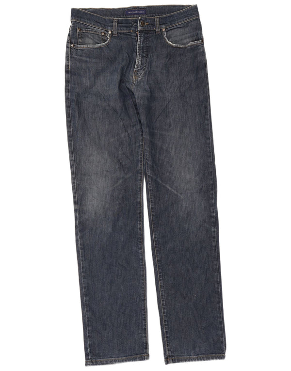 Мужские прямые джинсы Trussardi W34 L33 синие
