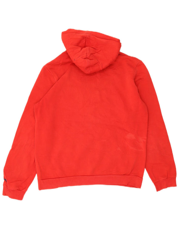 Джемпер с капюшоном Puma для мальчиков с рисунком 15-16 лет, 2XL, красный хлопок