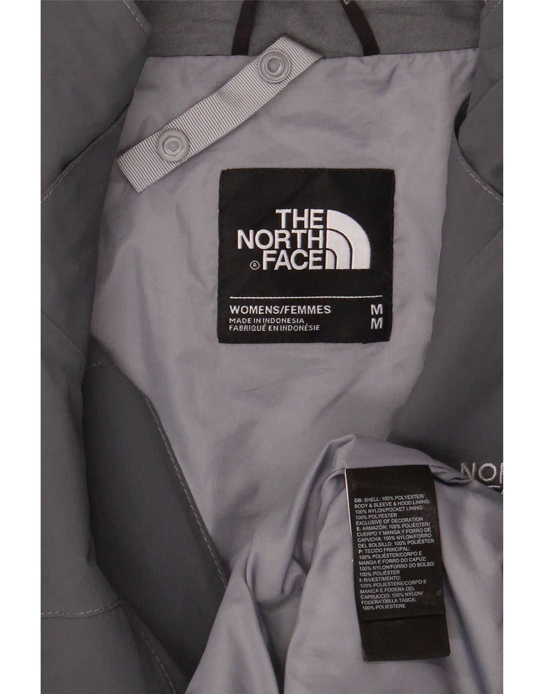 Женская ветровка The North Face Dryvent UK 14, средний серый цвет