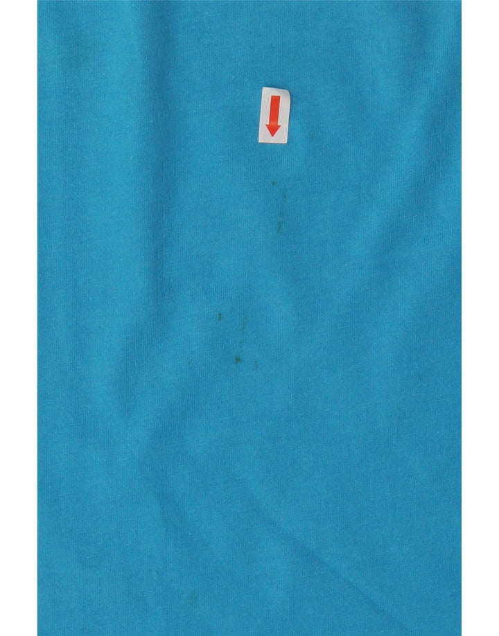 LOTTO Mens Graphic T-Shirt Top 2XL Blue Vintage Lotto and Second-Hand Lotto from Messina Hembry 