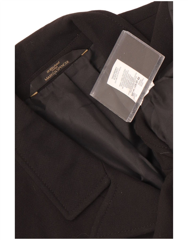 Женское пальто Marks & Spencer St. Michael UK 18 XL, черный полиэстер