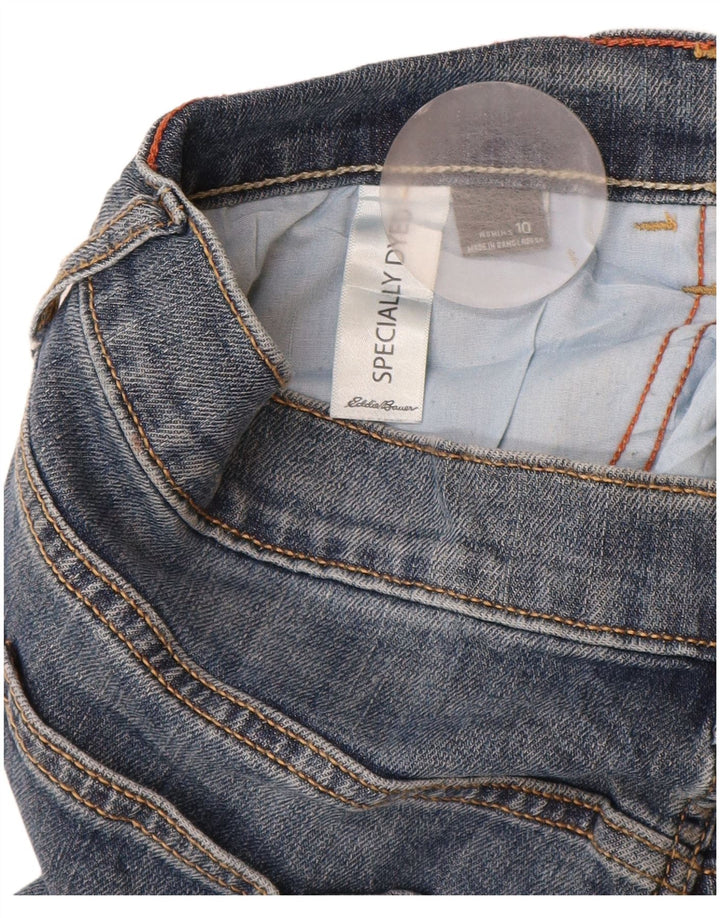 Женские узкие джинсы Eddie Bauer, США 10, большие, W32 L30, синие, хлопок