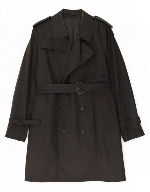 Мужской тренч Aquascutum UK 44 2XL, черный классический
