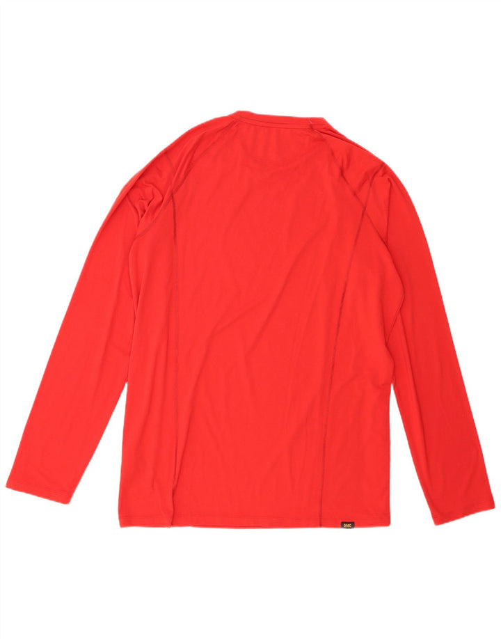 Мужской топ Jack Wolfskin с длинным рукавом UK 44/46 XL, красный полиэстер