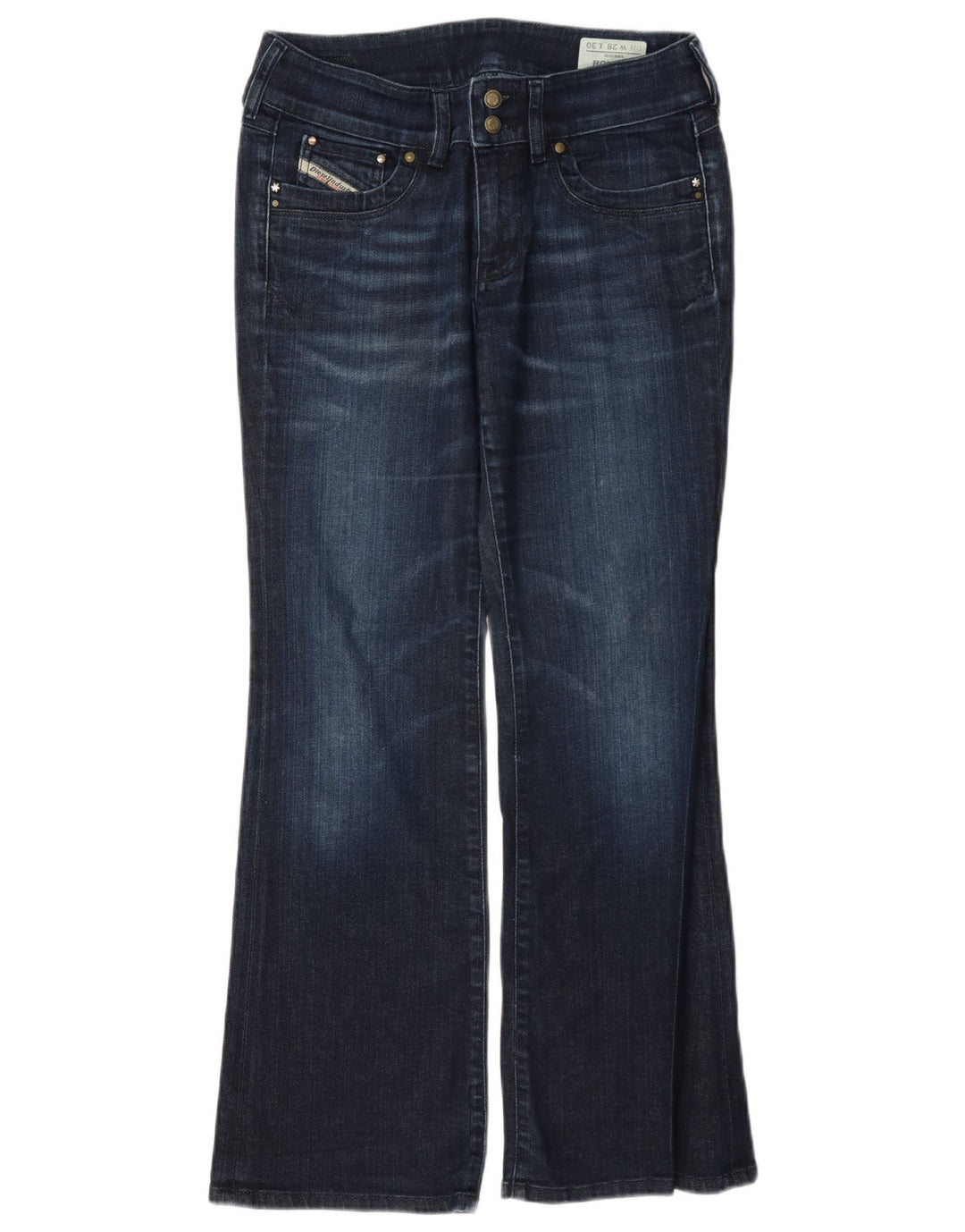 Женские джинсы Diesel Ronhar Bootcut W28 L30 Темно-синие, хлопок