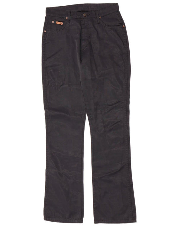 Женские прямые повседневные брюки Wrangler Tina W30 L32, черный нейлон