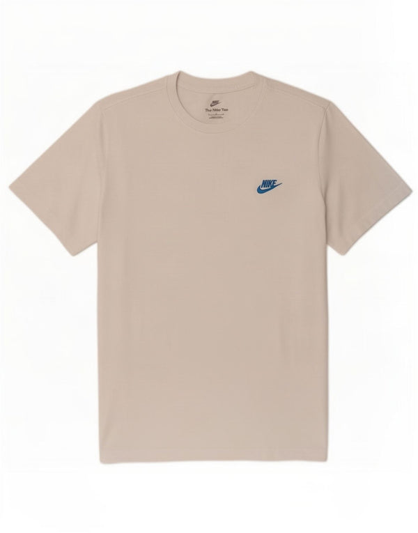 Мужская футболка Nike, большой белый хлопок