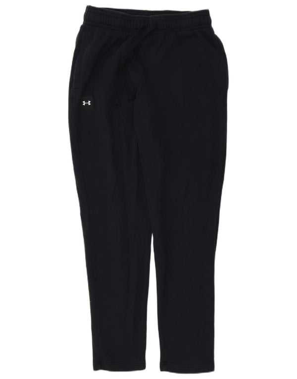 Мужские спортивные брюки Under Armour Cold Gear, большие черные хлопковые брюки