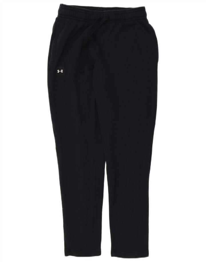 Мужские спортивные брюки Under Armour Cold Gear, большие черные хлопковые брюки