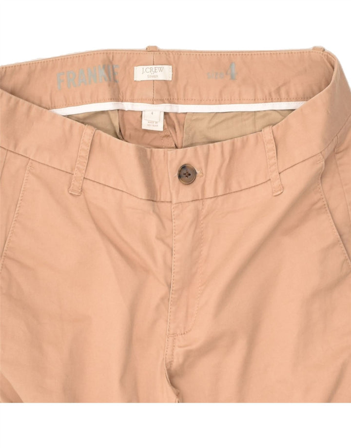 J. CREW Womens Frankie Slim Chino Trousers US 4 Small W30 L27  Beige | Vintage J. Crew | Thrift | Second-Hand J. Crew | Used Clothing | Messina Hembry 