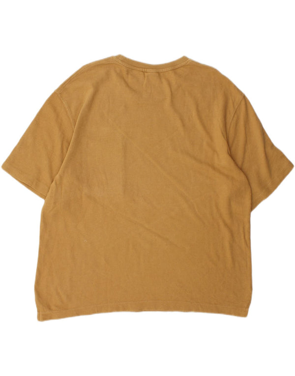 Женская футболка оверсайз Zara Top UK 12 Medium Brown