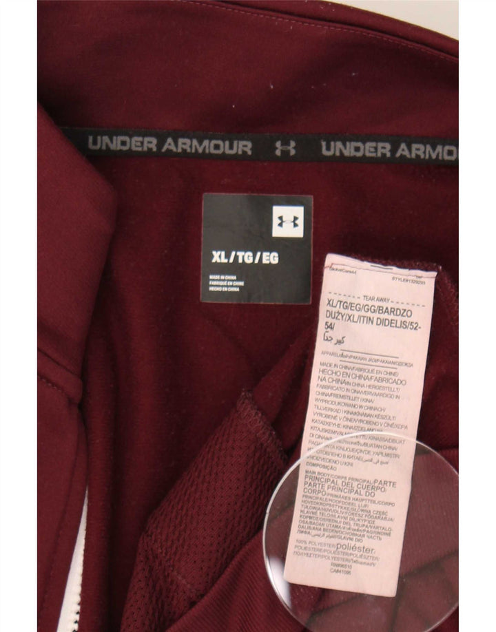 Мужская спортивная куртка Under Armour XL, бордовый полиэстер