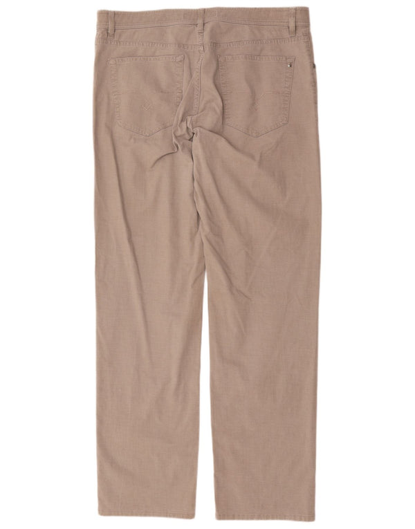 Мужские прямые повседневные брюки Pierre Cardin W36 L33 бежевые