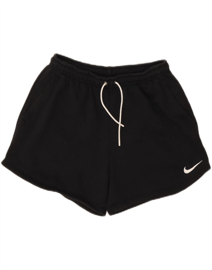 NIKE Womens Sport Shorts UK 12 Medium  Black Polyester Vintage Nike and Second-Hand Nike from Messina Hembry 