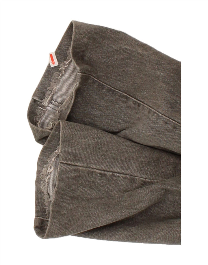 TRUSSARDI Mens Tapered Jeans W32 L31 Grey Cotton Vintage Trussardi and Second-Hand Trussardi from Messina Hembry 