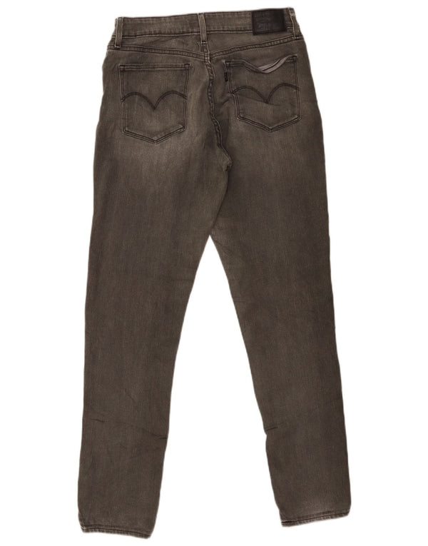 Женские джинсы скинни Levi's 711 W30 L28 Серые хлопковые