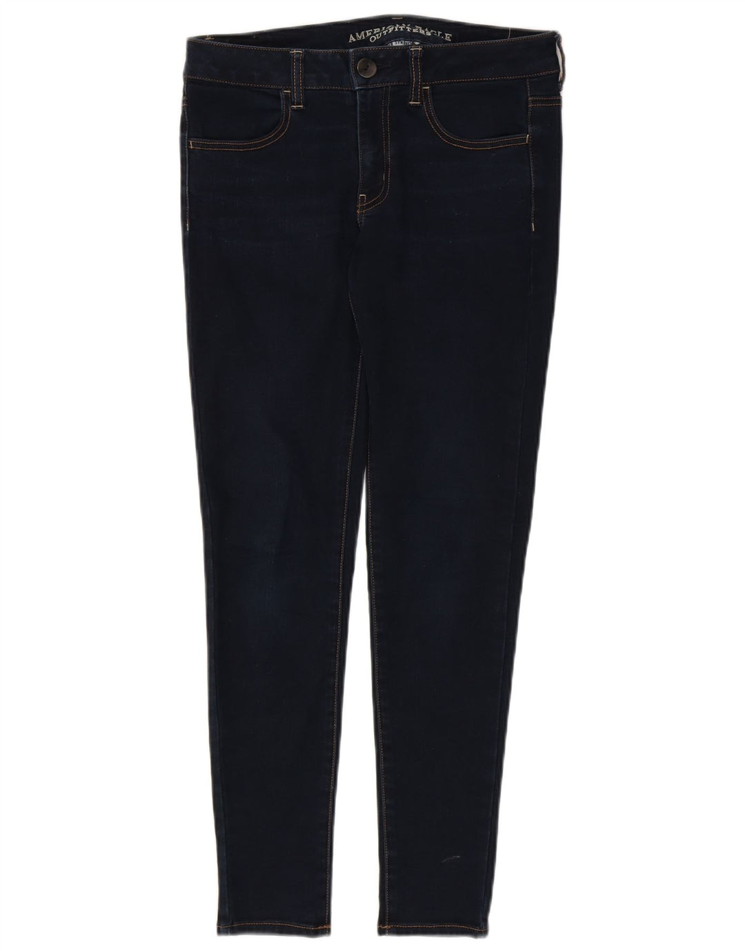 AMERICAN EAGLE Womens Jegging Jeans US 6 Medium W30 L28 Navy Blue Cotton Vintage American Eagle and Second-Hand American Eagle from Messina Hembry 