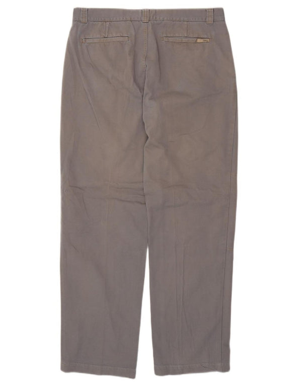 Мужские прямые брюки-чиносы CALVIN KLEIN W36 L34 синие, хлопок