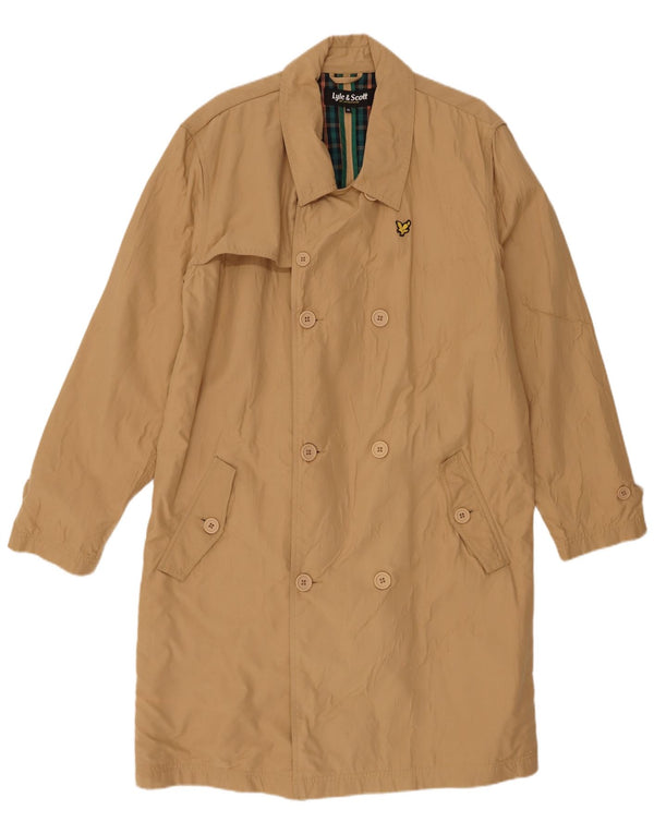 Мужской тренч Lyle & Scott UK 42 XL, полиэстер бежевый