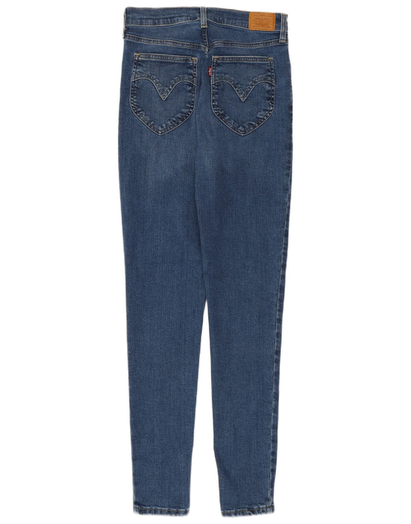 Женские джинсы скинни Levi's W27 L30 синие, хлопок