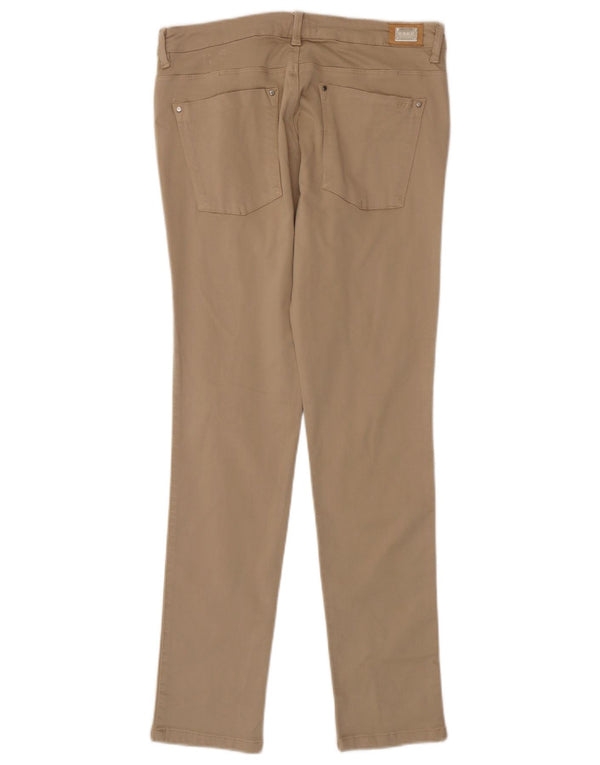 Женские узкие джинсы Zara EU 44 XL W34 L30 Бежевые