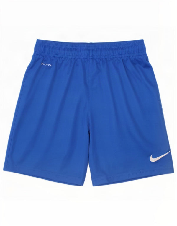 Спортивные шорты Nike для мальчиков Dri Fit 10–11 лет, средний синий, полиэстер