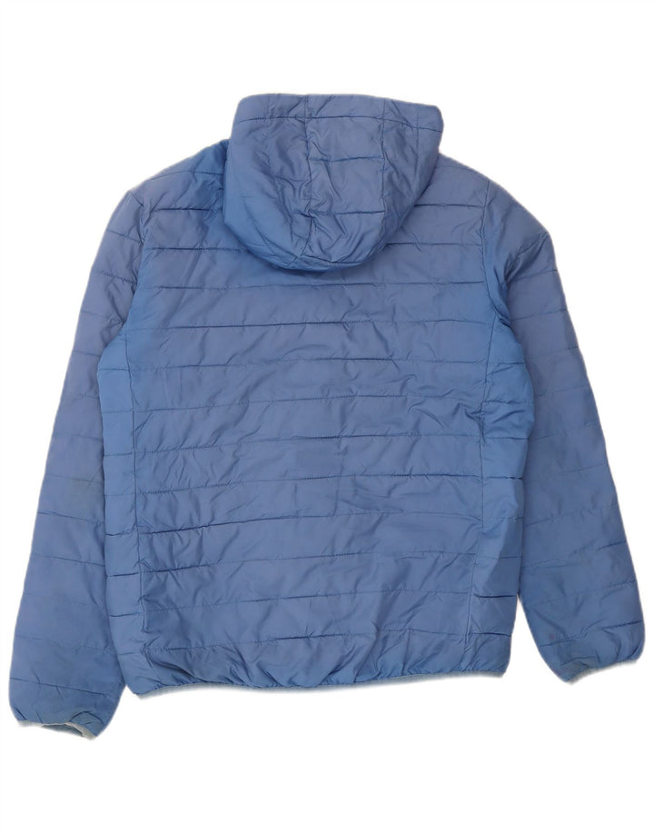 Quiksilver Утепленная куртка с капюшоном для мальчиков 15–16 лет, синяя, полиэстер