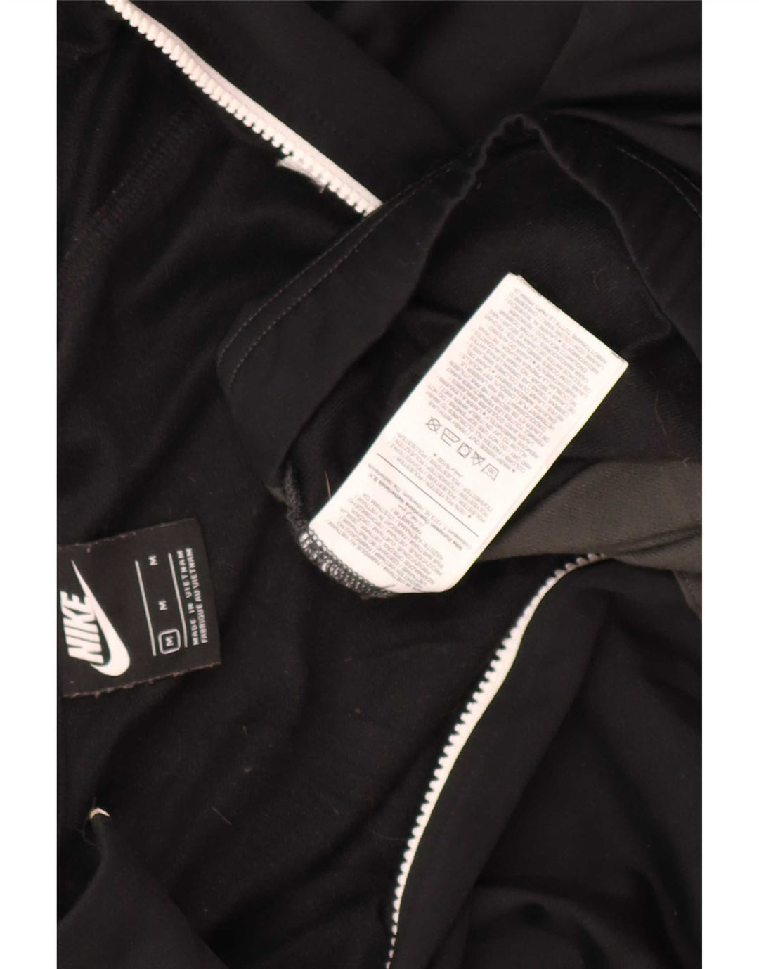 Мужской спортивный костюм Nike Regular Fit, верхняя куртка, средний черный, спортивная с цветными блоками