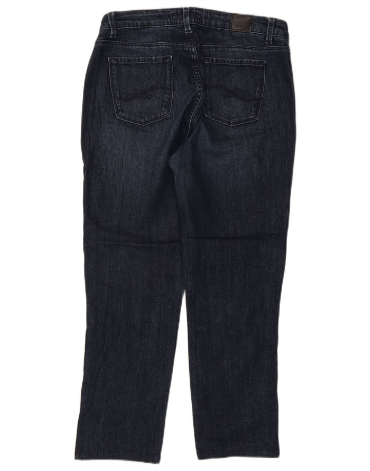 TRUSSARDI Женские укороченные джинсы W30 L24 Темно-синие, хлопок