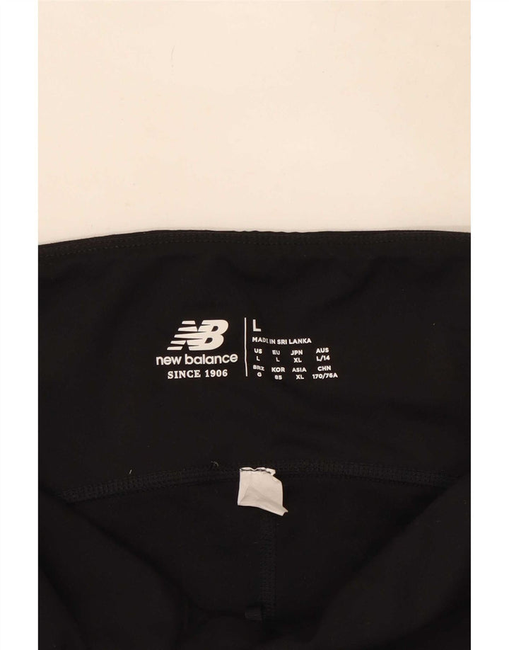 Женские леггинсы-капри New Balance UK 14, большие черные