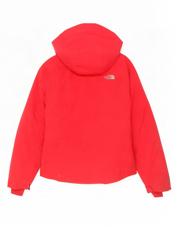 Женская дождевик с капюшоном The North Face UK 14, средний красный нейлон