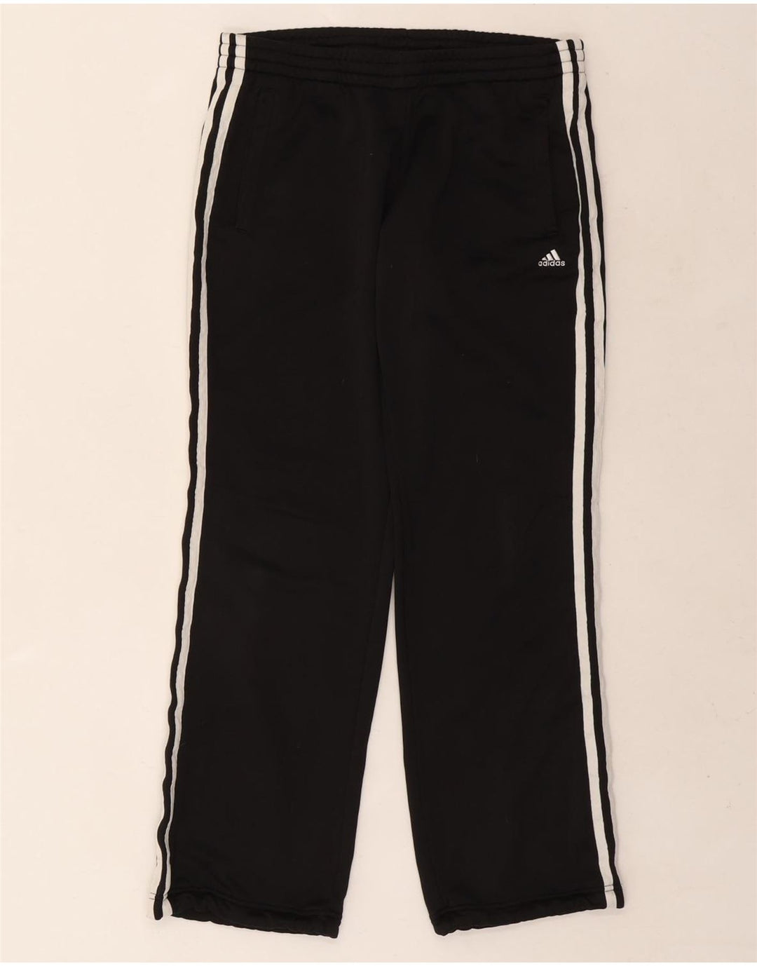 Женские спортивные брюки Adidas UK 8/10, маленький черный полиэстер