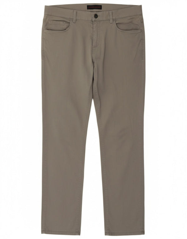 Trussardi Женские узкие повседневные брюки W37 L31 Серые