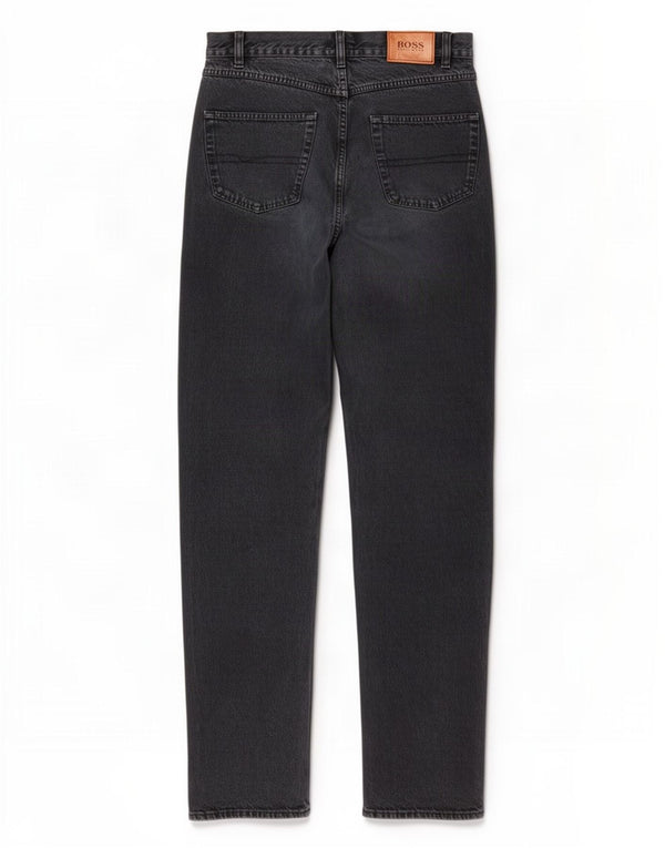 Мужские зауженные джинсы Hugo Boss Arkansas W33 L36, черный хлопок