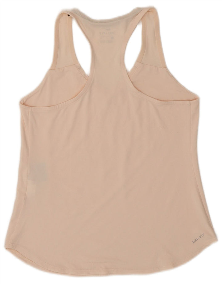 Женский жилет Nike Dri Fit UK 12, полиэстер среднего розового цвета