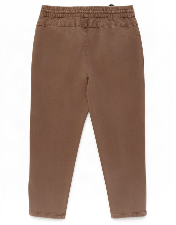 Мужские капри Zara Medium W30 L23, коричневые хлопковые брюки
