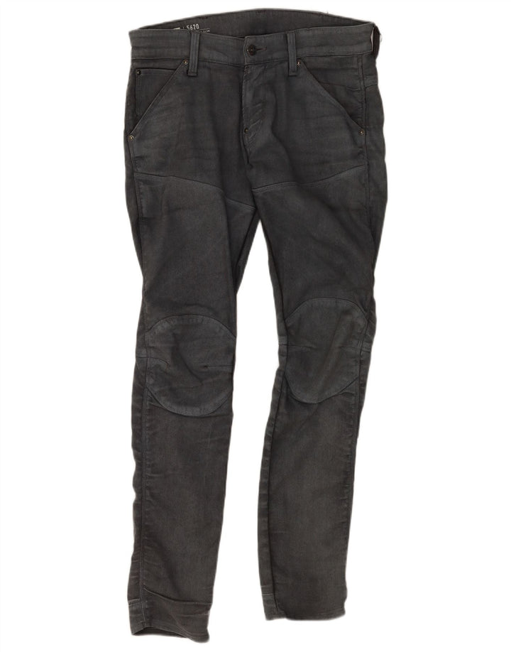 Мужские супертонкие джинсы G-Star W31 L32, черный хлопок