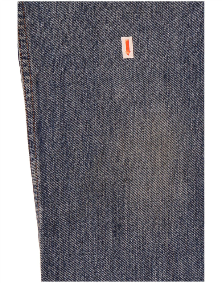 Мужские прямые джинсы Wrangler Texas W36 L32, синий хлопок