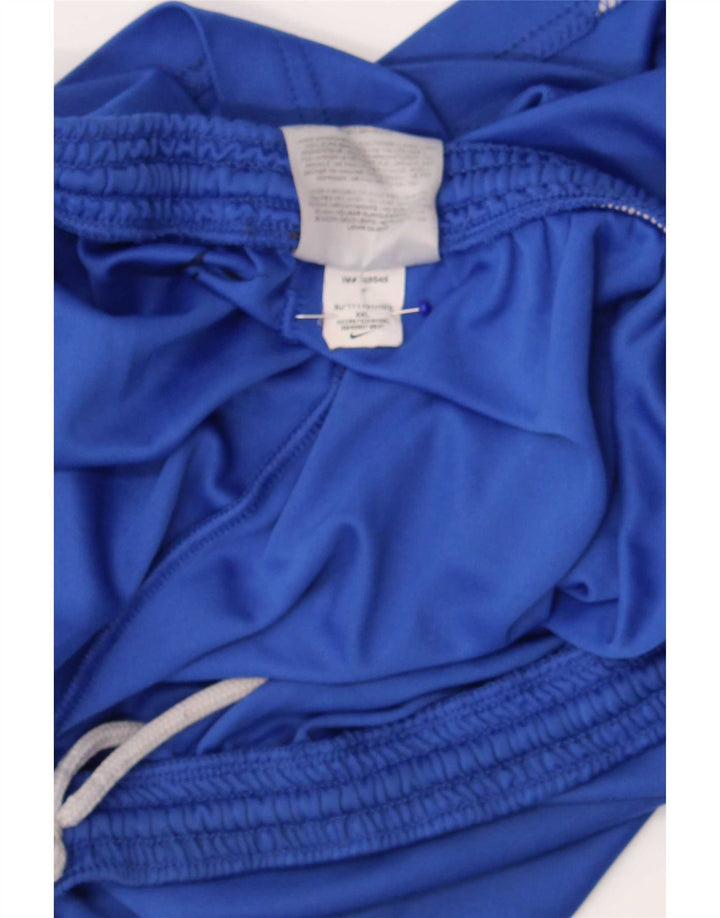 Мужские спортивные шорты Nike 2XL синие, полиэстер, спортивные