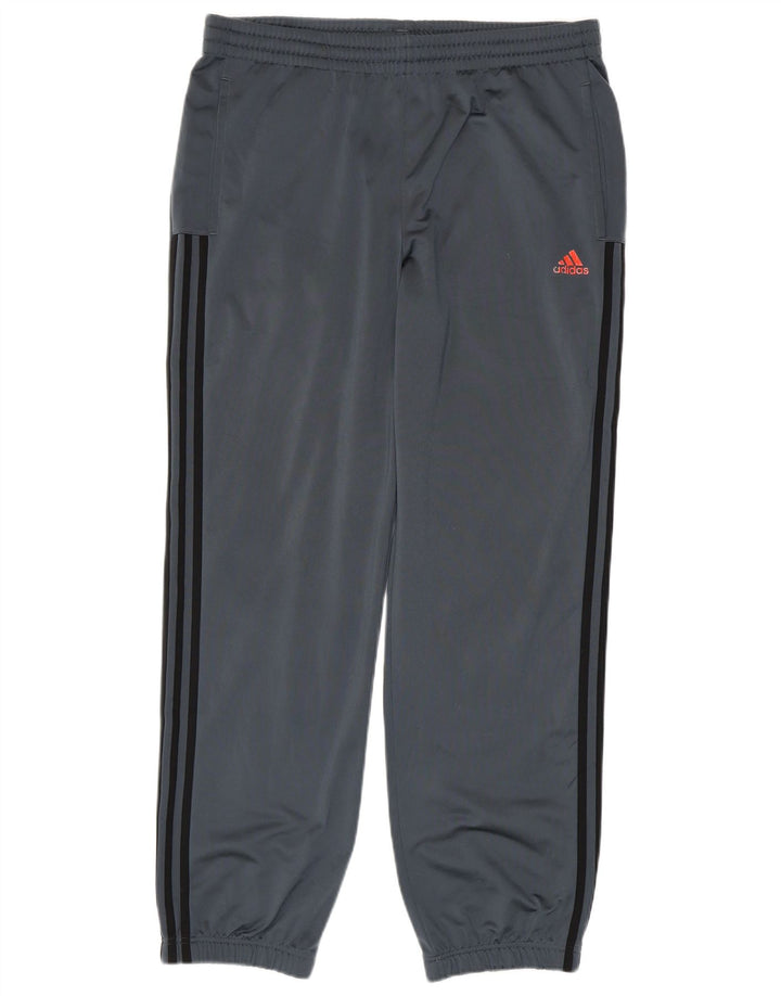 Мужские спортивные брюки ADIDAS Joggers UK 44/46, большой серый полиэстер