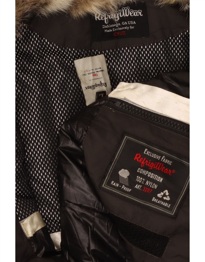 Женская ветровка Refrigiwear Cruz UK 14, большой серый полиамид