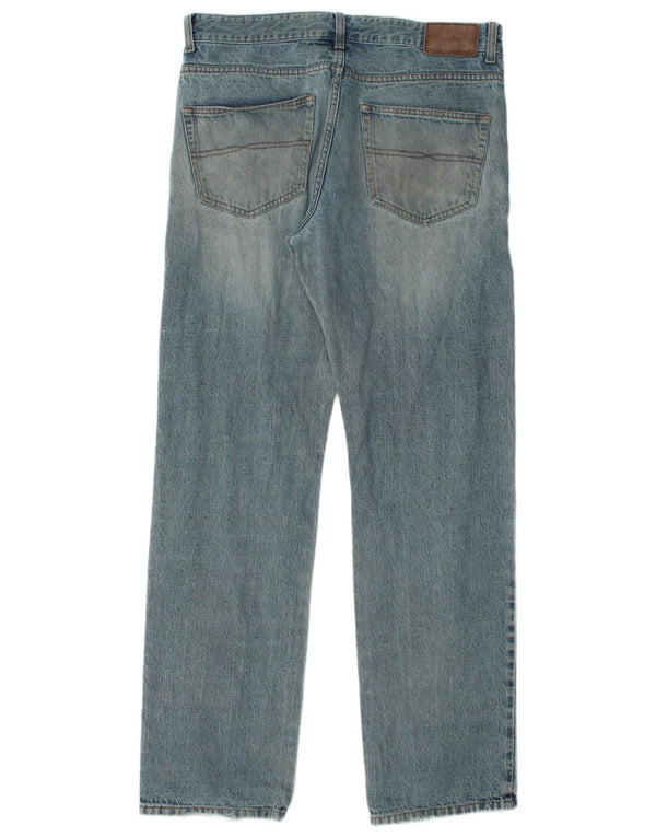 Мужские прямые джинсы Gant W34 L34, синий хлопок