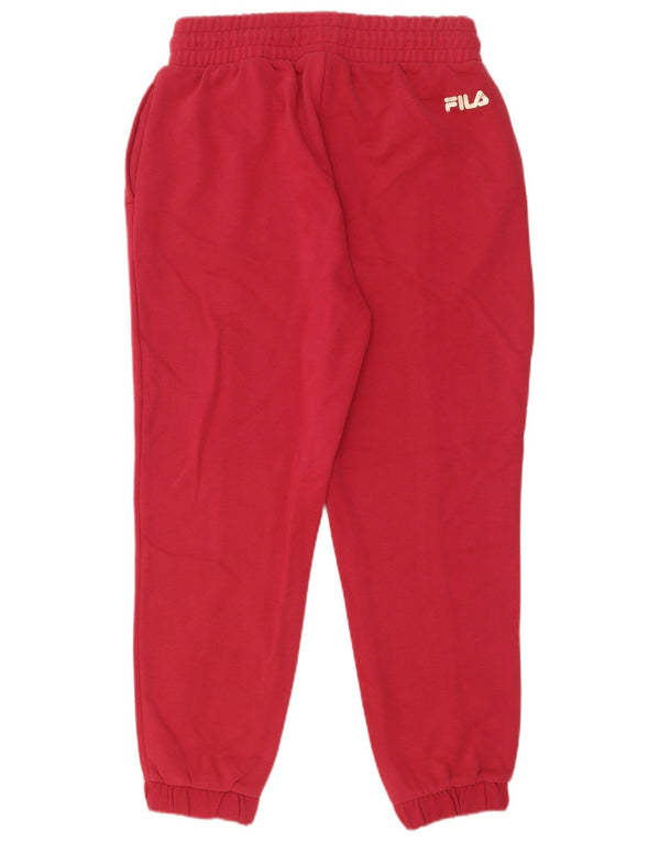Женские спортивные брюки Fila Joggers UK 10, маленькие красные хлопковые