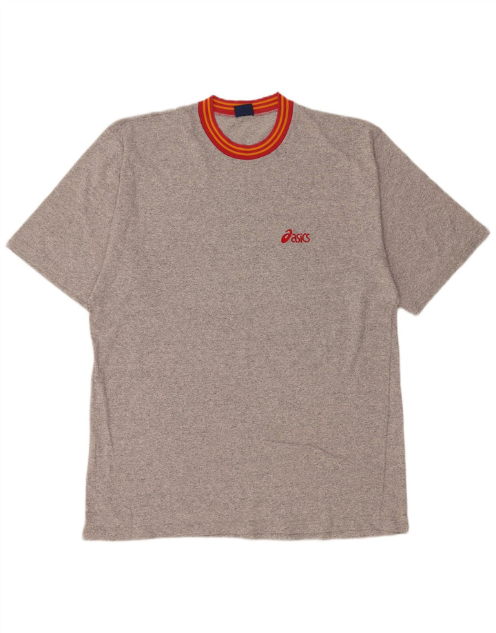 Мужская футболка Asics Top 2XL Серый хлопок в крапинку