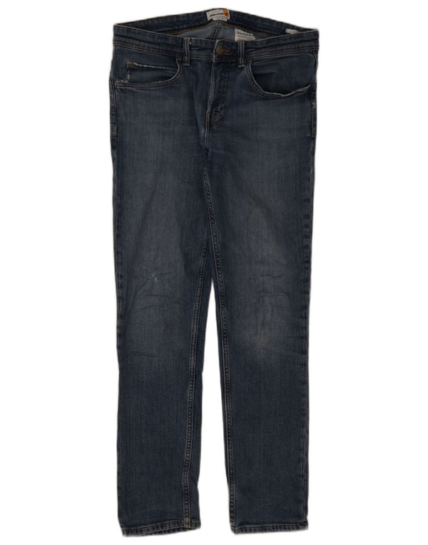 Джинсы Timberland для мужчин, узкие, W32 L32, синие, хлопок