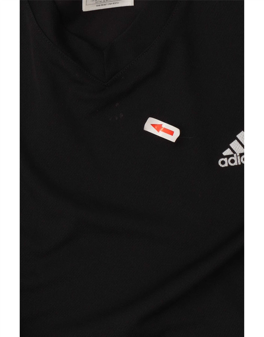 Женский топ Adidas Response с длинным рукавом UK 12, средний черный полиэстер