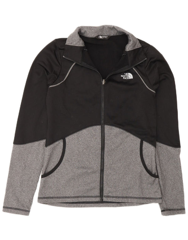 Женский спортивный костюм The North Face, верхняя куртка UK 10, маленький черный цвет с цветными блоками