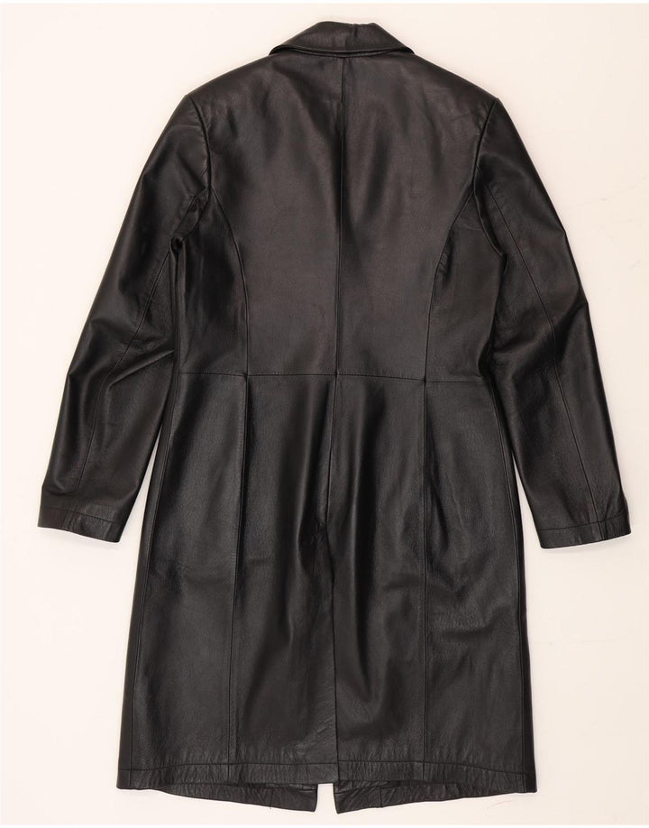 Privilegi Женское кожаное пальто IT 42 Medium Black Leather