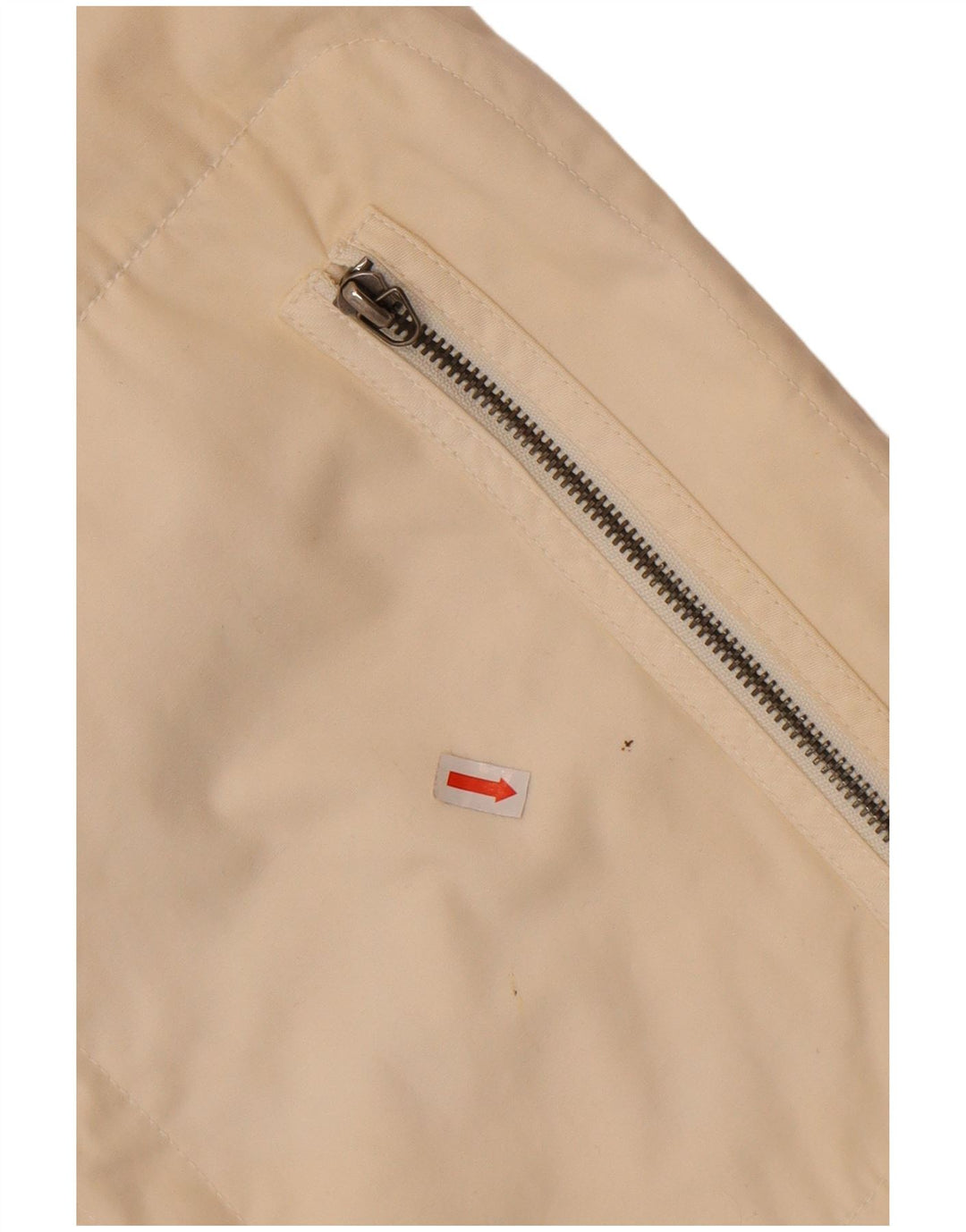 Женская куртка-бомбер Diesel UK 18 XL из белого хлопка